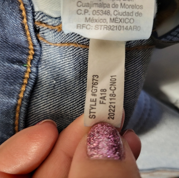 Madewell 10" High Rise Skinny Jeans Size 27T - Picture 11 of 12